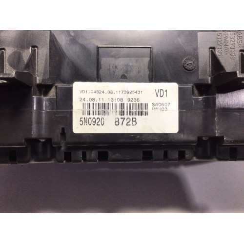 Z Volkswagen Tiguan Kilometre Saati Gösterge Paneli 5N0920872B