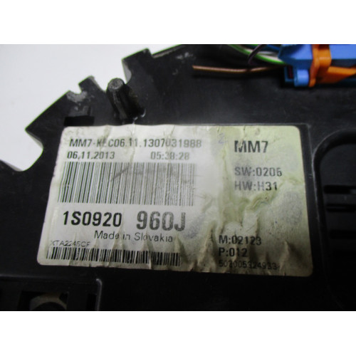 Volkswagen Up Kilometre Saati Gösterge Paneli 1S0920960J 