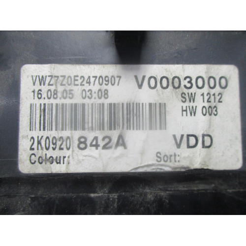 Volkswagen Caddy Kilometre Saati Gösterge Paneli 2K0920842A