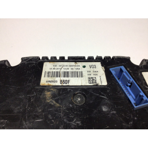 Z Volkswagen Polo Kilometre Saati Gösterge Paneli 6R0920860F