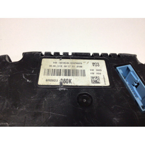 Z Volkswagen Polo Kilometre Saati Gösterge Paneli 6R0920860K