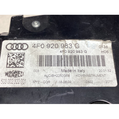 Audi A6 Kilometre Saati Gösterge Paneli 4F0920983G