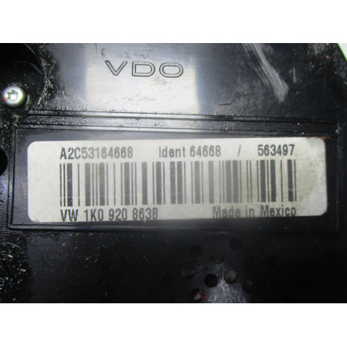 Volkswagen Golf Jetta Kilometre Saati Gösterge Paneli 1K0920863B