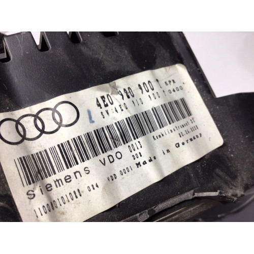 Audi A8 Kilometre Saati Gösterge Paneli 4E0920900T