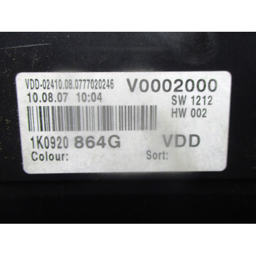 Volkswagen Golf Kilometre Saati Gösterge Paneli 1K0920864G