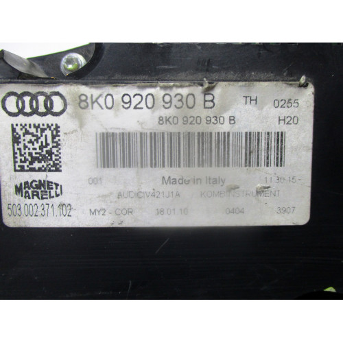 Audi A4 Kilometre Saati Gösterge Paneli 8K0920930B