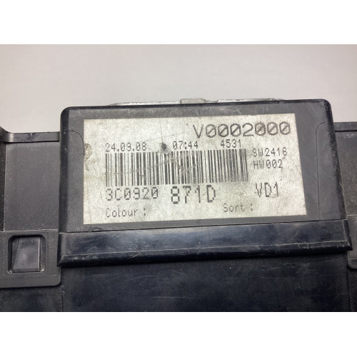Z Volkswagen Passat B6 Kilometre Saati Gösterge Paneli 3C0920871D
