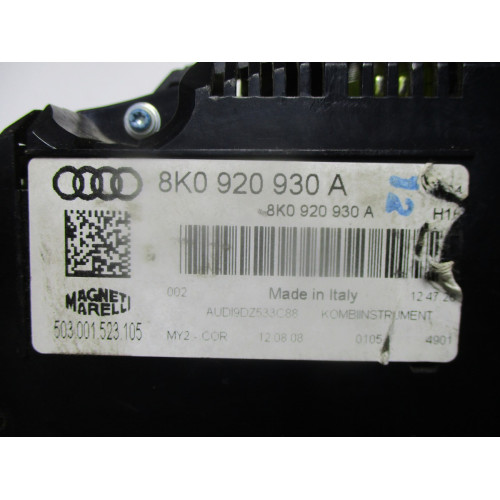 Audi A4 Kilometre Saati Gösterge Paneli 8K0920930A