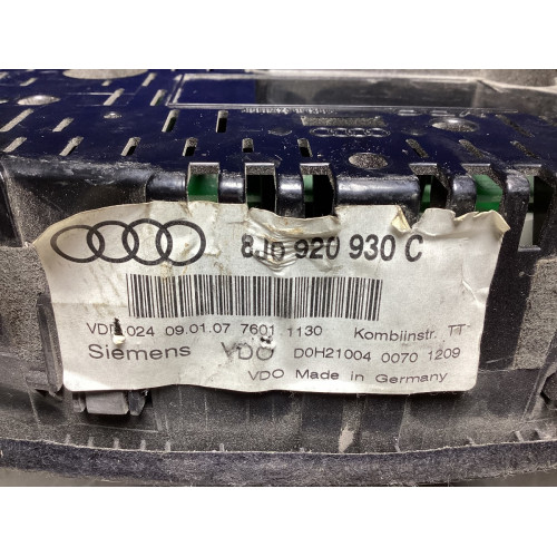 Audi TT Kilometre Saati Gösterge Paneli 8J0920930C