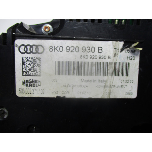 Audi A4 Kilometre Saati Gösterge Paneli 8K0920930B