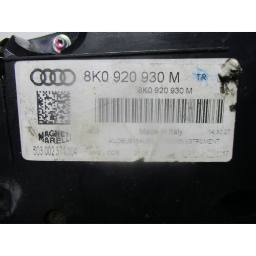 Audi A4 Kilometre Saati Gösterge Paneli 8K0920930M