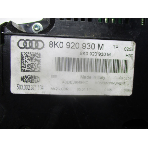 Audi A4 Kilometre Saati Gösterge Paneli 8K0920930M