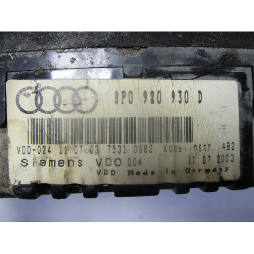 Volkswagen A3 Kilometre Saati Gösterge Paneli 3C0920930D