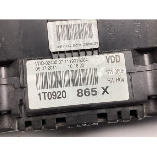 Volkswagen Touran Kilometre Saati Gösterge Paneli 1T0920865X