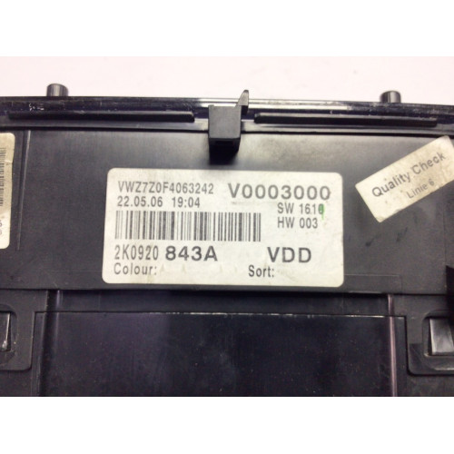 Volkswagen Caddy Kilometre Saati Gösterge Paneli 2K0920843A
