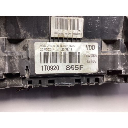 Volkswagen Touran Kilometre Saati Gösterge Paneli 1T0920865F