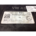 Skoda Octavia  1.6 TDI Kilometre Saati Gösterge Paneli 5E0920931