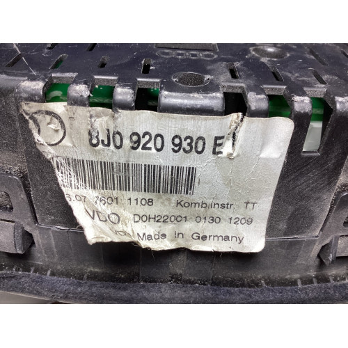 Audi TT Kilometre Saati Gösterge Paneli 8J0920930E