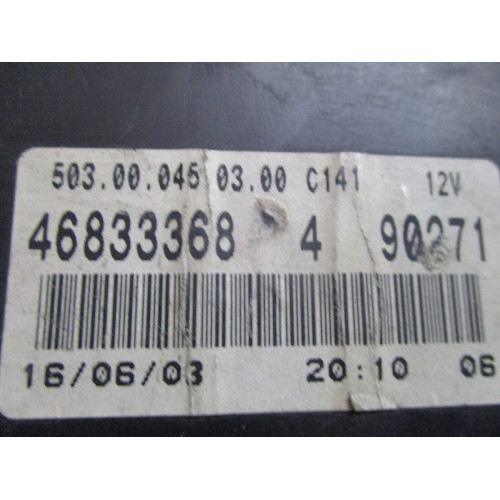 Fiat Punto Benzinli Kilometre Saati Gösterge Paneli 4683368 