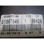 Fiat Grande Punto Benzinli Kilometre Saati Gösterge Paneli 51867545