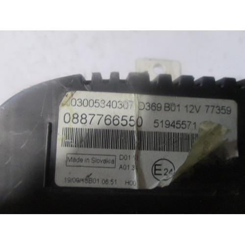 Fiat Panda Benzinli Kilometre Saati Gösterge Paneli 51945571
