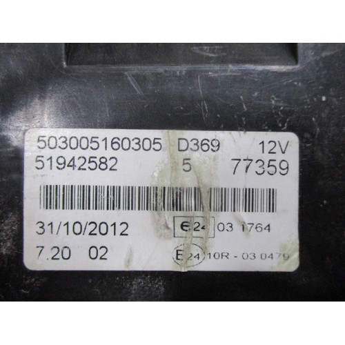Fiat Grande Punto Benzinli Kilometre Saati Gösterge Paneli 51942582