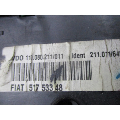 Fiat Lancia Ypsilon Benzinli Kilometre Saati Gösterge Paneli 51753348
