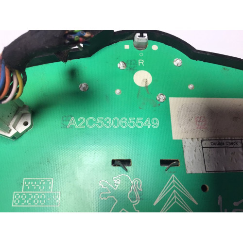 Peugeot 207 Kilometre Saati Gösterge Paneli A2C53065549