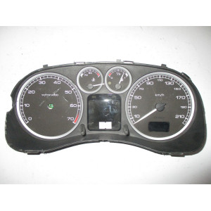 Peugeot 307 Benzinli Kilometre Saati Gösterge Paneli P9636708280C Kartı Kırık Ekranı Yok