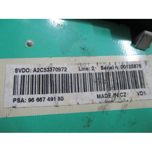 Peugeot 207 Dizel Kilometre Saati Gösterge Paneli 9666749180