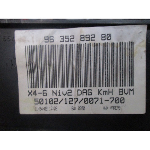 Citroen C5 Benzinli Kilometre Saati Gösterge Paneli 9635289280