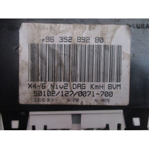 Citroen C5 Benzinli Kilometre Saati Gösterge Paneli 9635289280