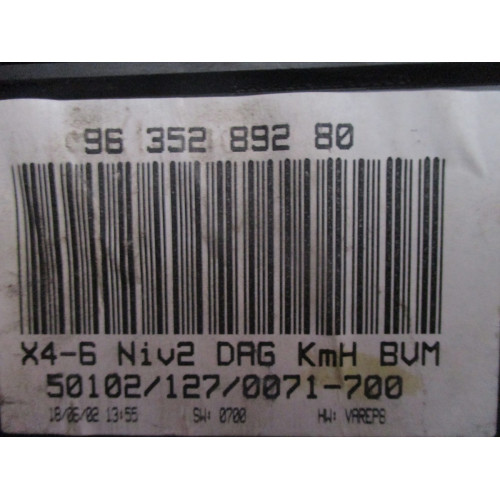 Citroen C5 Benzinli Kilometre Saati Gösterge Paneli 9635289280