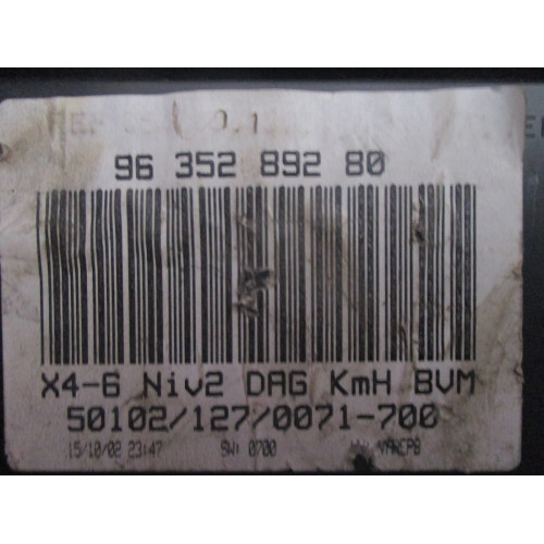 Citroen C5 Benzinli Kilometre Saati Gösterge Paneli 9635289280
