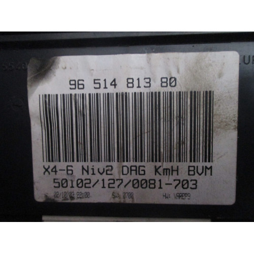 Citroen C5 Benzinli Kilometre Saati Gösterge Paneli 9651481380