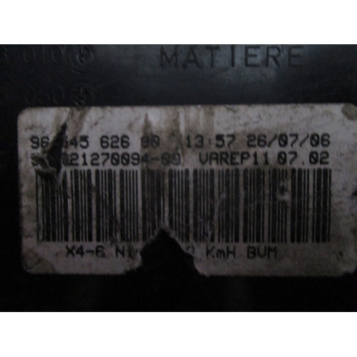 Citroen C5 Benzinli Kilometre Saati Gösterge Paneli 9654562680