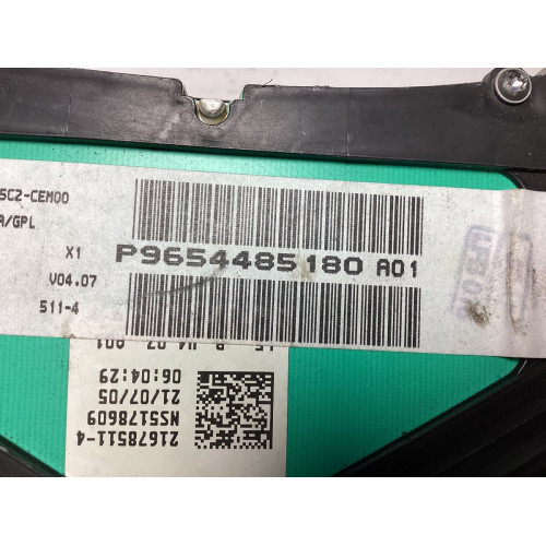 Peugeot 307 Kilometre Saati Gösterge Paneli P9654485180