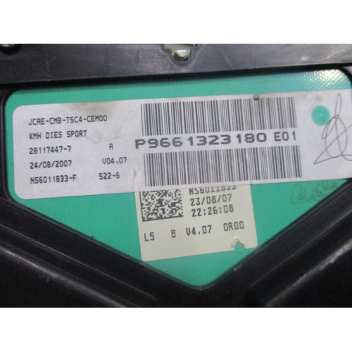 Peugeot 307 Dizel Kilometre Saati Gösterge Paneli P9661323180