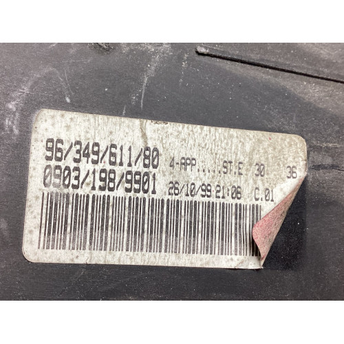 Peugeot 206 Kilometre Saati Gösterge Paneli 9634961180 09031989901 Çift Soket