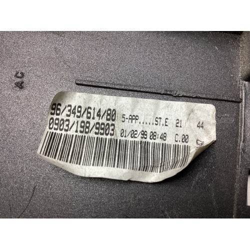 Peugeot 206 Kilometre Saati Gösterge Paneli 9634961480 09031989903 Çift Soket