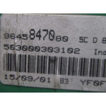 Peugeot 206 Dizel Kilometre Saati Gösterge Paneli 9645847080