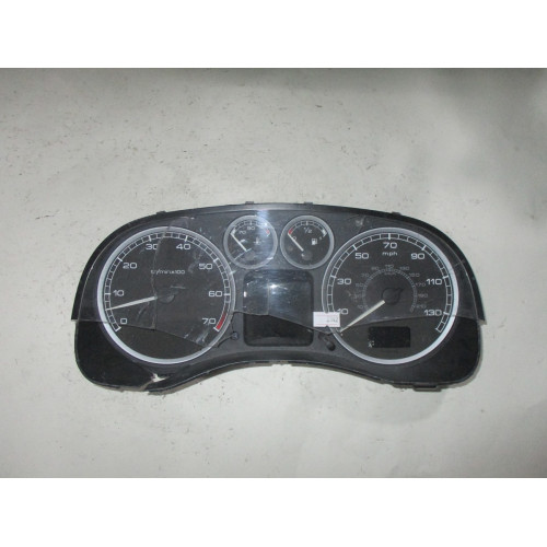 Peugeot 307 Benzinli Kilometre Saati Gösterge Paneli P9645768680 E