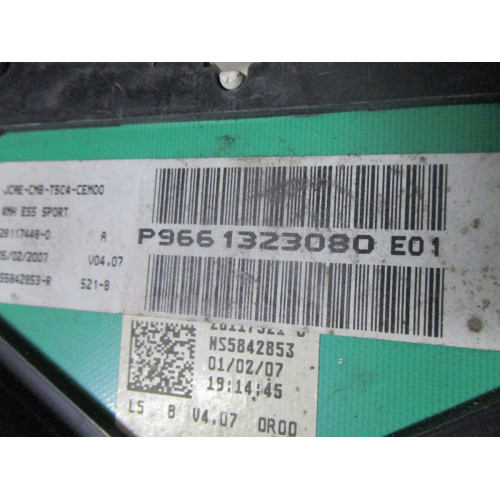 Peugeot 307 Benzinli Kilometre Saati Gösterge Paneli P9661323080
