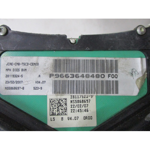 Peugeot 307 Dizel Kilometre Saati Gösterge Paneli P9663648480