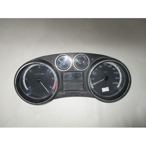 Peugeot 308 Dizel Kilometre Saati Gösterge Paneli 9665107480
