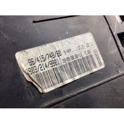 Peugeot 206 Kilometre Saati Gösterge Paneli 9641574880 09032149901 Çift Soket