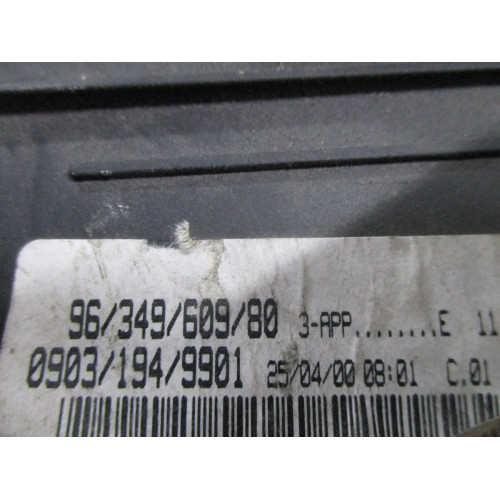 Peugeot 206 Kilometre Saati Gösterge Paneli 9634960980