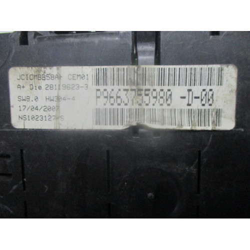  Citroen C4 Picasso Dizel Kilometre Saati Gösterge Paneli P9663755980