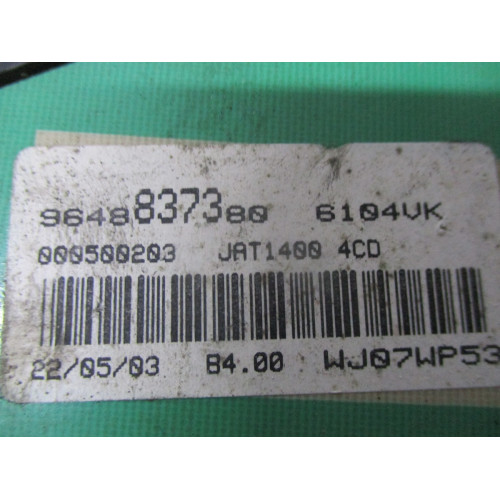 Peugeot 206 Partner Dizel Kilometre Saati Gösterge Paneli 9648837380