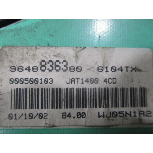 Peugeot 206 Partner Citroen Berlingo Dizel Kilometre Saati Gösterge Paneli 9648836380